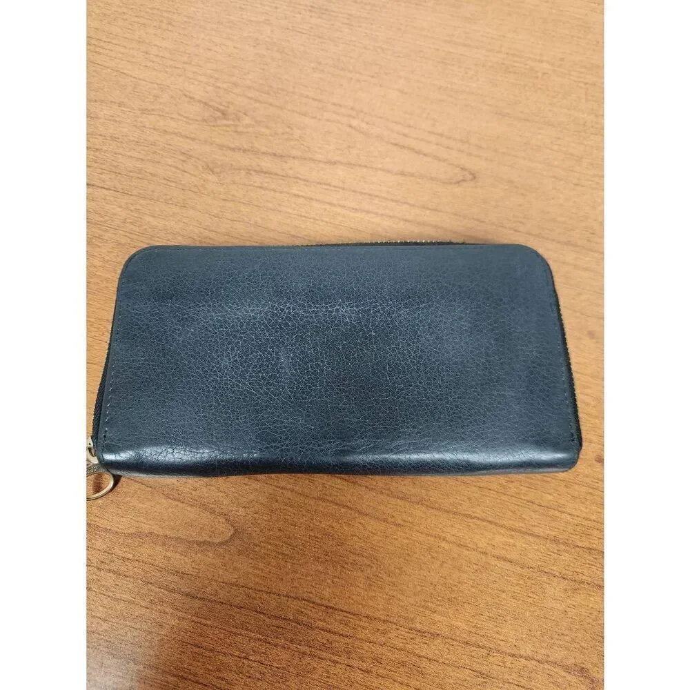 See By Chloe long black Zip around wallet
